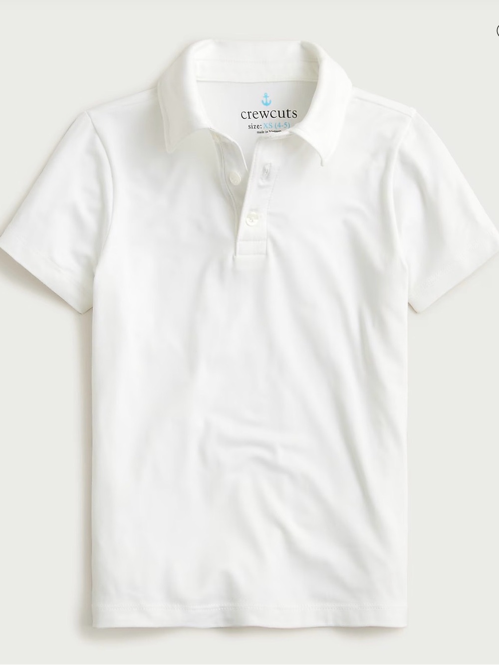 Crewcuts boys' short-sleeve performance polo shirt - Size M (8-9)